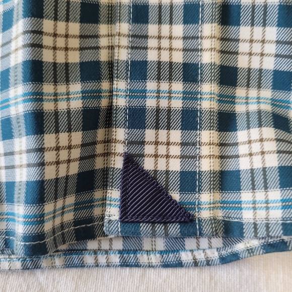 UNTUCKit Elrond Wrinkle Free Regular Fit Button-Up L/S Men's Size XXL Plaid - Picture 4 of 6